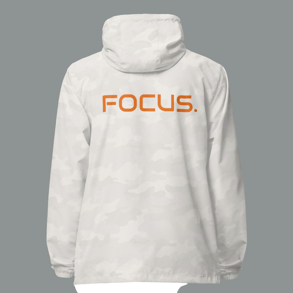 Unisex lightweight zip up windbreaker